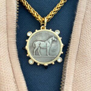 Heritage Horse Coin Necklace